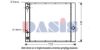 AKS DASIS 021000N Radiator, engine cooling